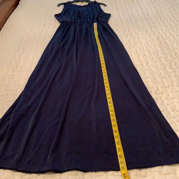 NWT Navy blue Maxi Dress - Picture 6 of 10